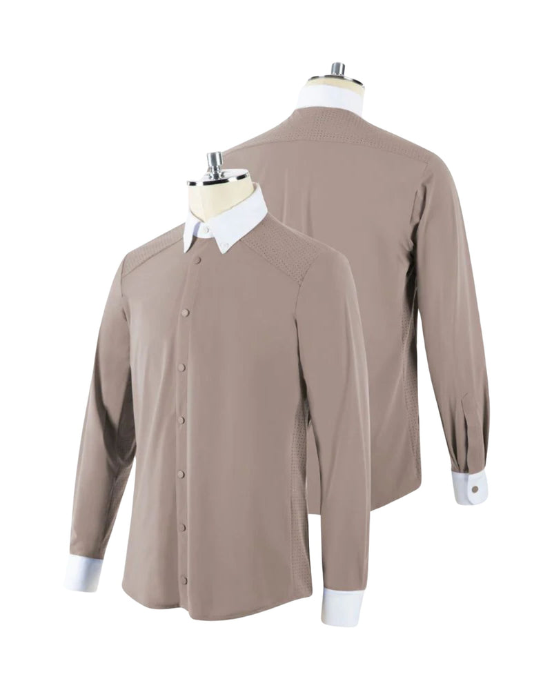 Animo Orwell Mens Competition Top - Beige Gobi
