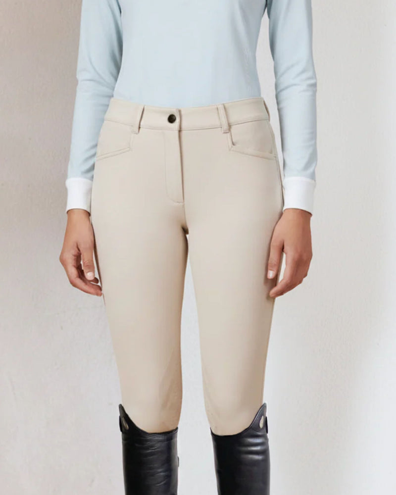Struck 85 Series Knee Grip Women Breeches - Smoke