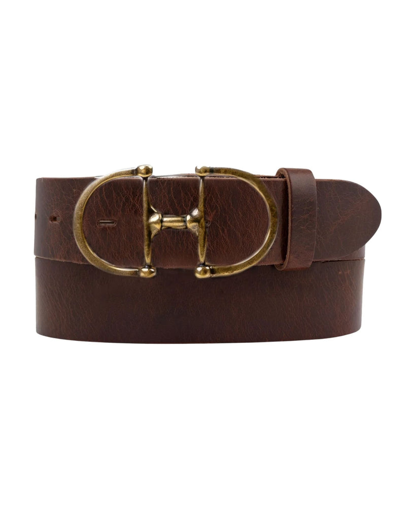 Amsterdam Heritage Cheyenne Leather Belt - Brown