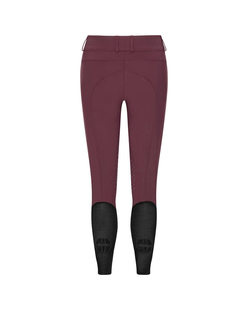 Trolle Athlete High Waist Knee Grip Breeches - Bordeaux