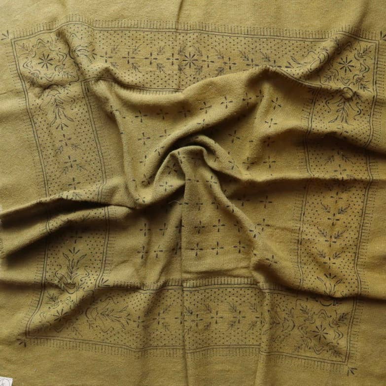 Pañuelo Eco Raw Studio - Classic Olive Green