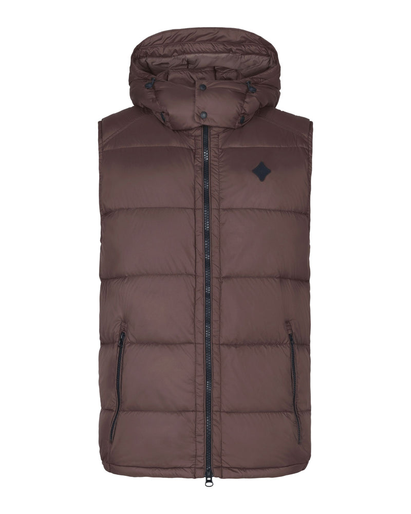 Trolle Men's Down Vest 2.0 - Terra Brown