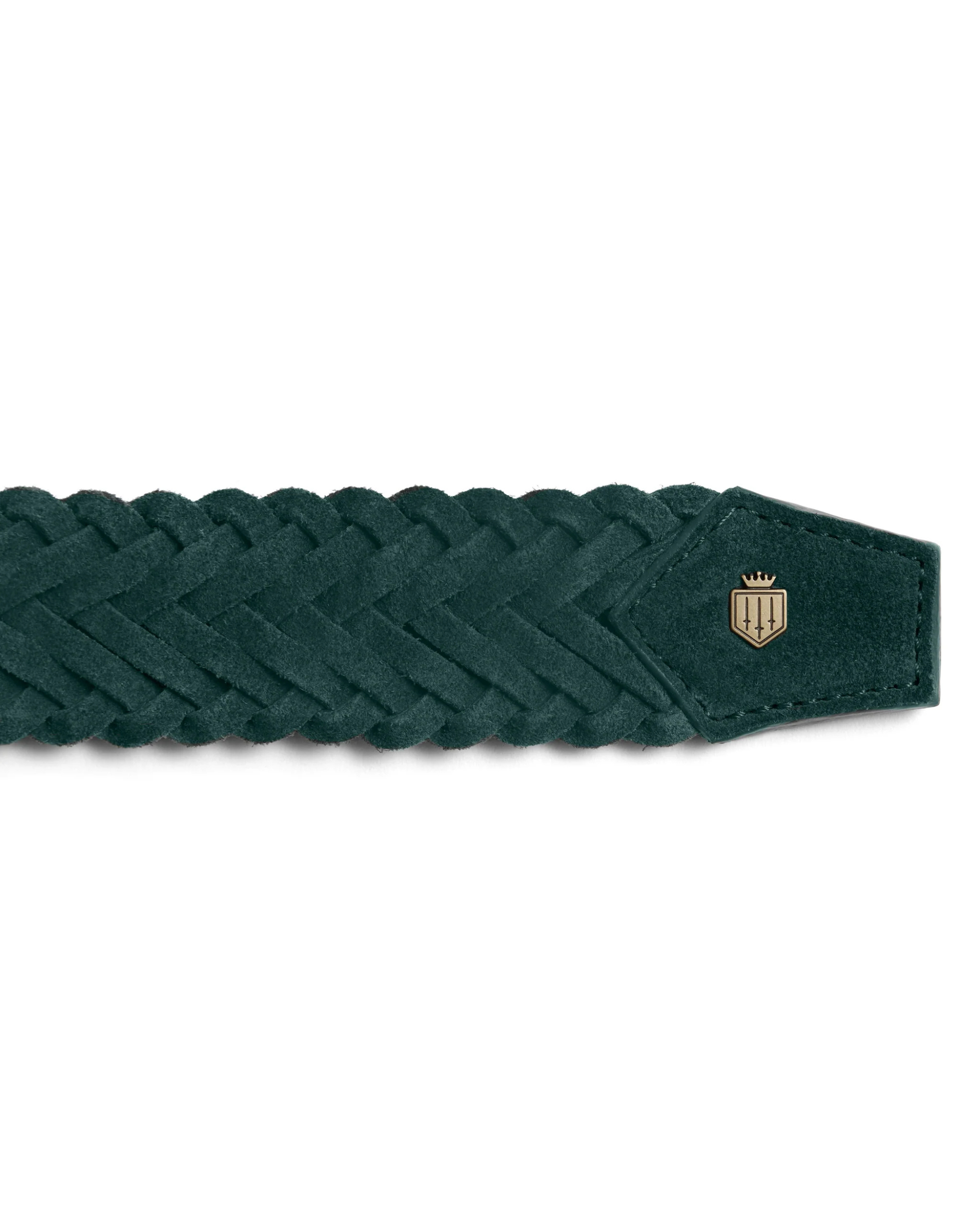 Pine Green Suede