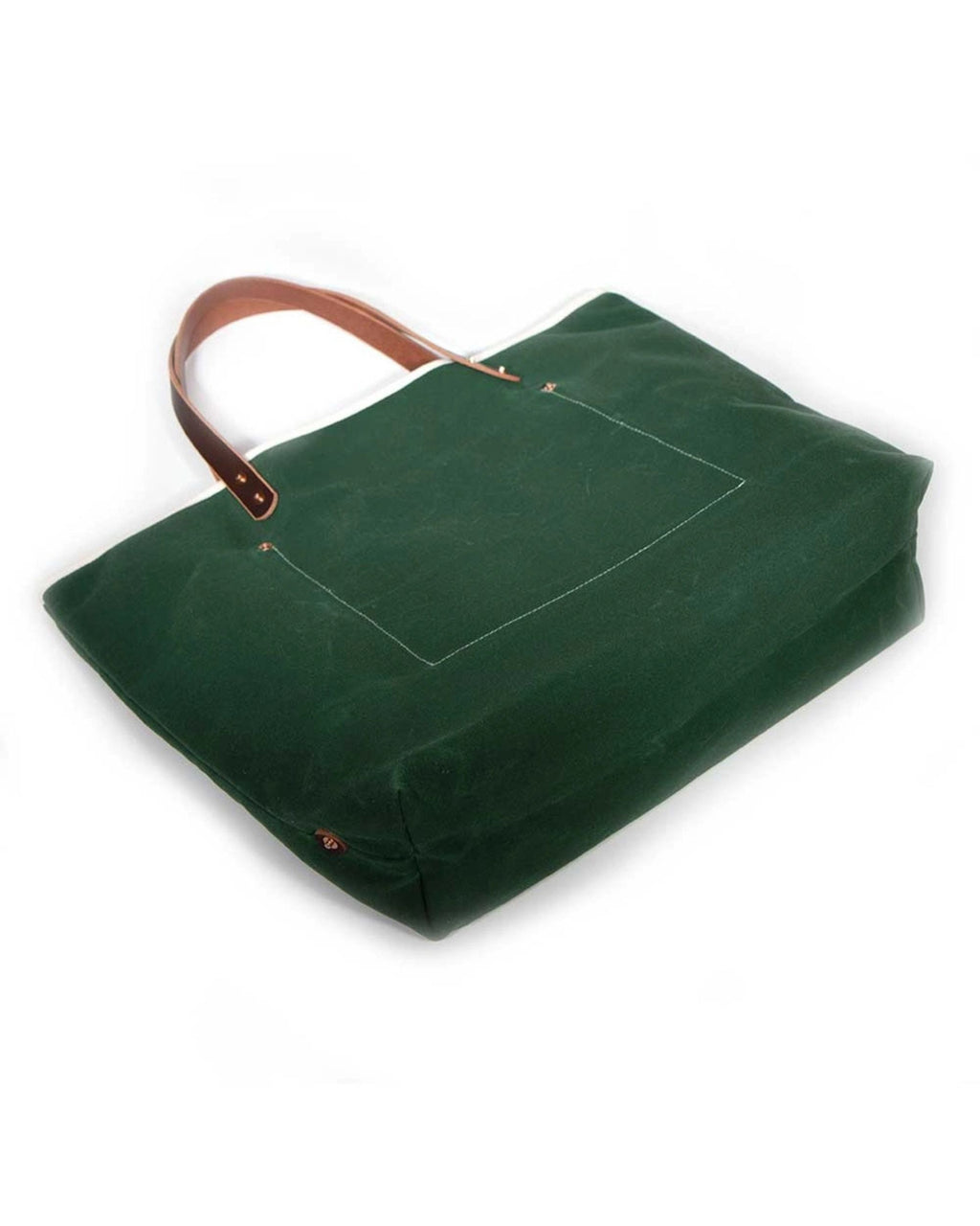 Tennis Green Waxed Canvas