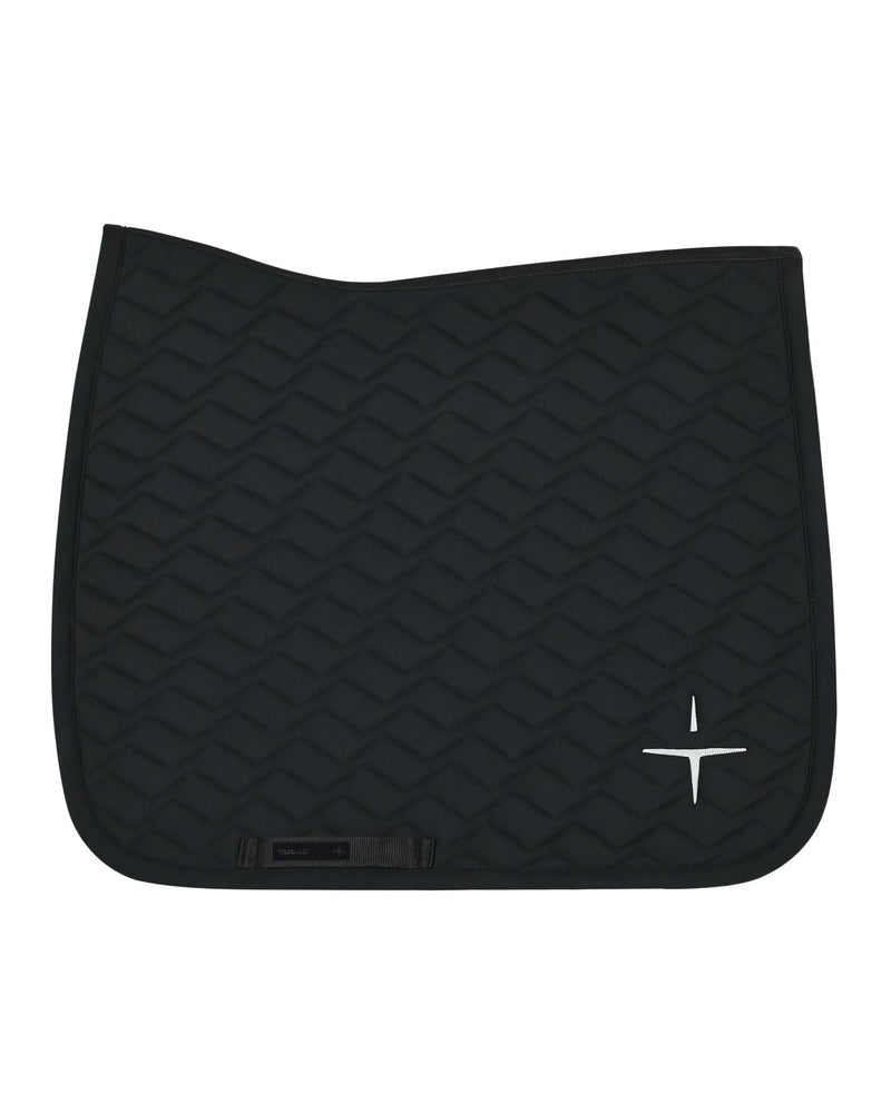 Trolle Tetragon Dressage Saddle Pad - Black