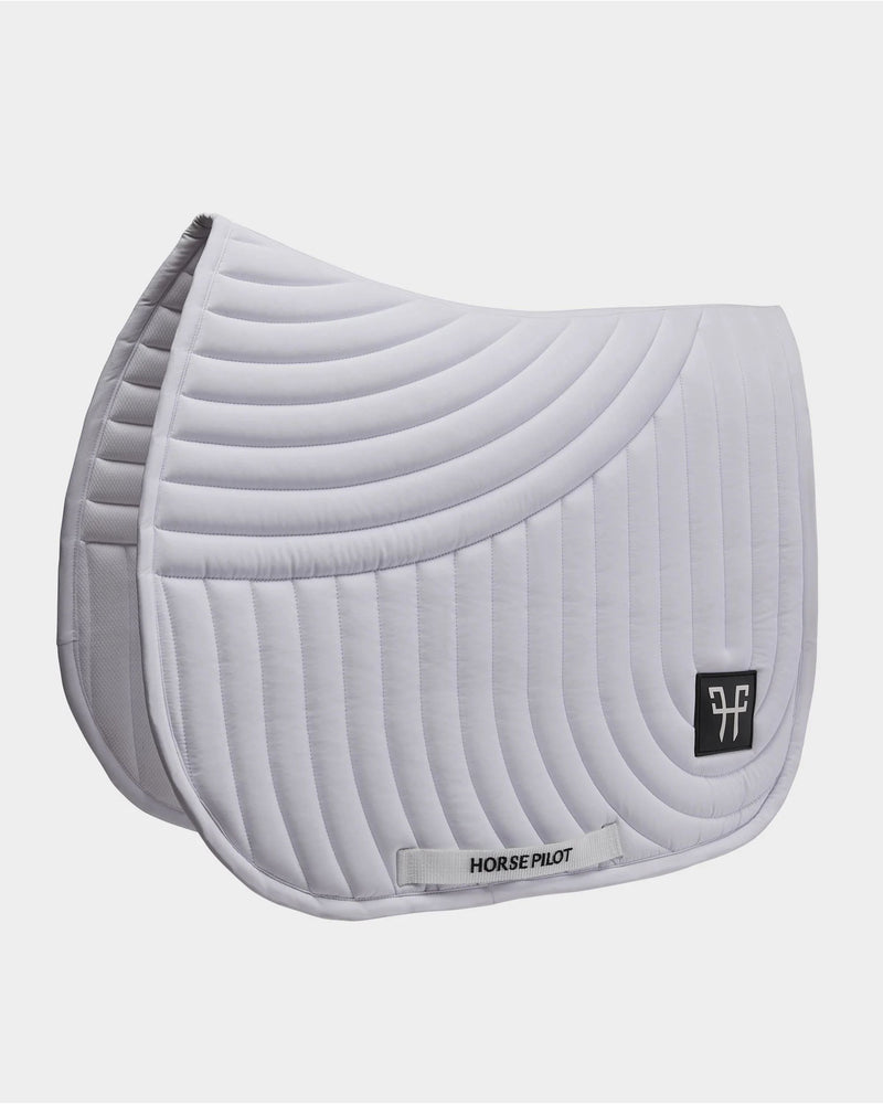 Horse Pilot Ergonomic Saddle Pad - White