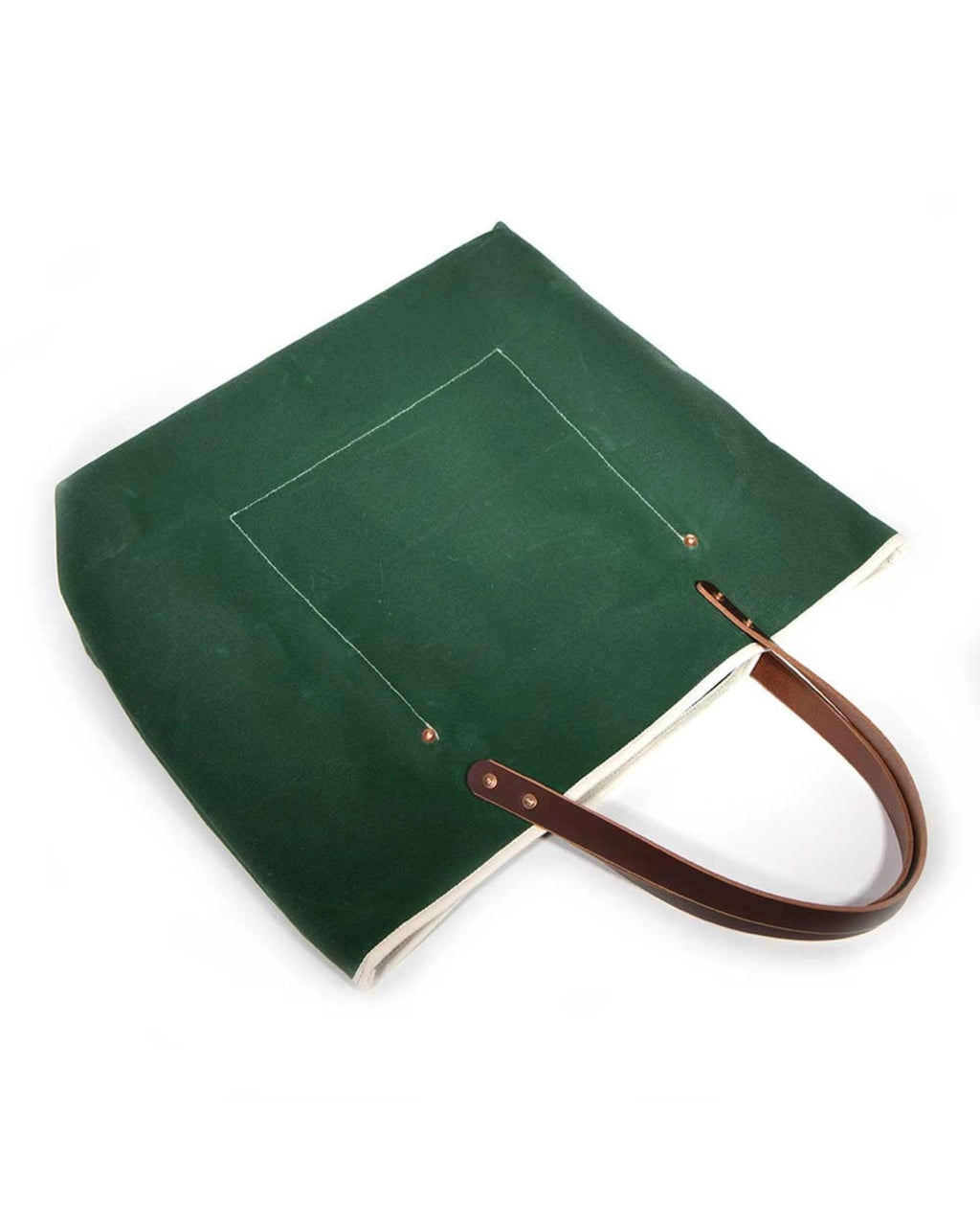 Tennis Green Waxed Canvas