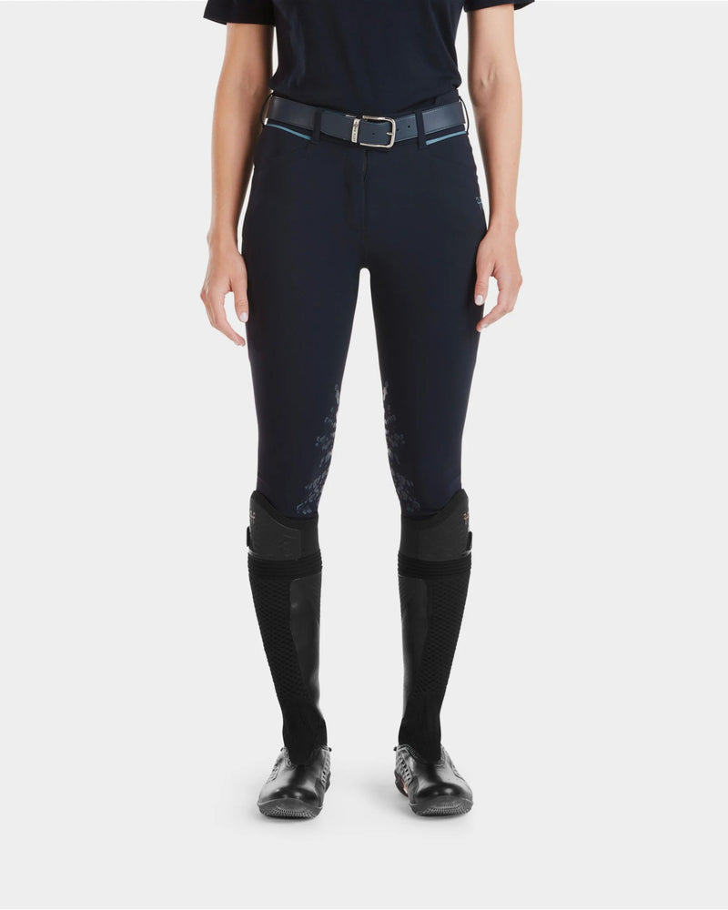 Horse Pilot Knee Grip X-Perform Breeches - Dark Night