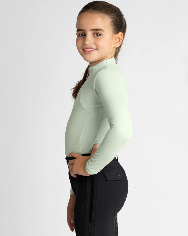 Maximilian YR Long Sleeve Base Layer - Sage Green