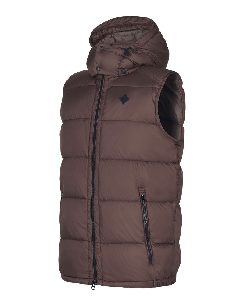 Trolle Men's Down Vest 2.0 - Terra Brown