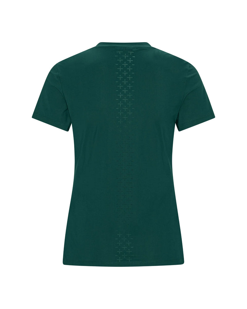 Trolle Athl Perforated T-shirt - Spruce Green