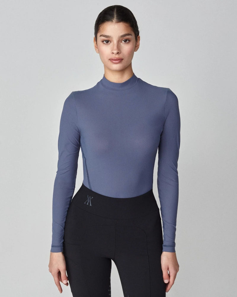 Yagya Lightweight Longsleeve Top - Slate Blue
