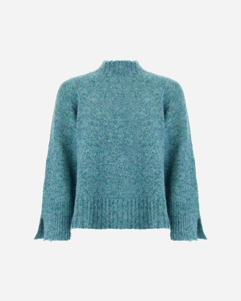 La Martina Women's Beth Turtleneck Sweater - North Sea