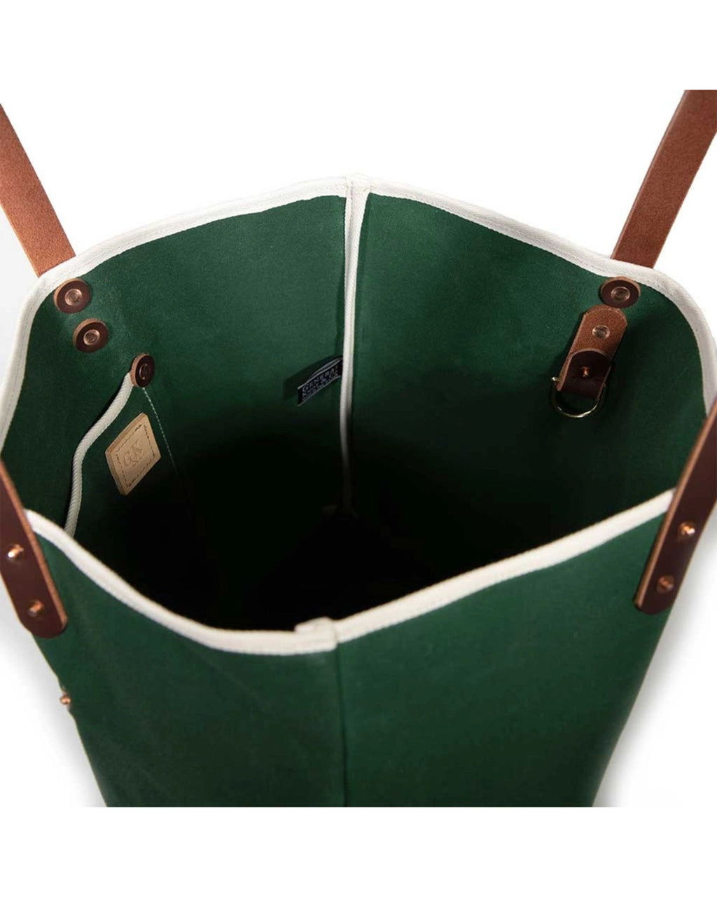 Tennis Green Waxed Canvas