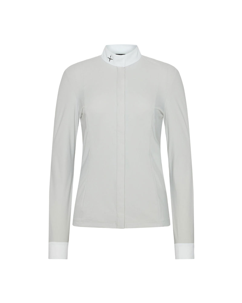 Trolle Long Sleeve Competition Shirt - Light Grey