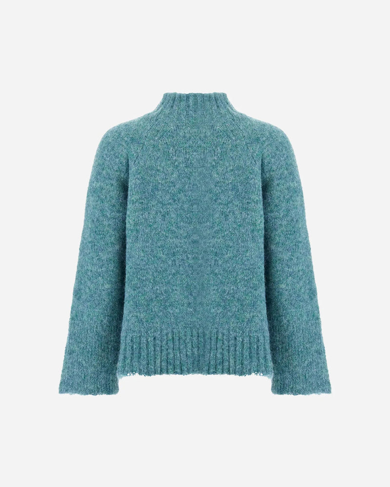 La Martina Women's Beth Turtleneck Sweater - North Sea