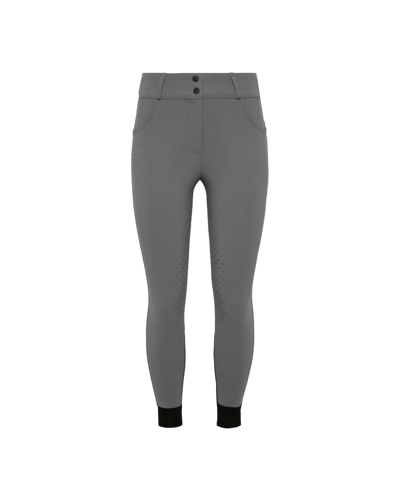 Trolle New Star Cut High Waist Knee Grip Breeches - Stone Grey