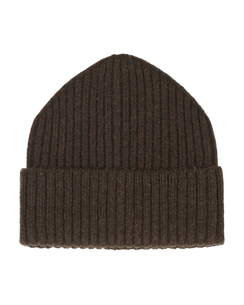 Trolle Wool Blend Beanie - Toffie Brown