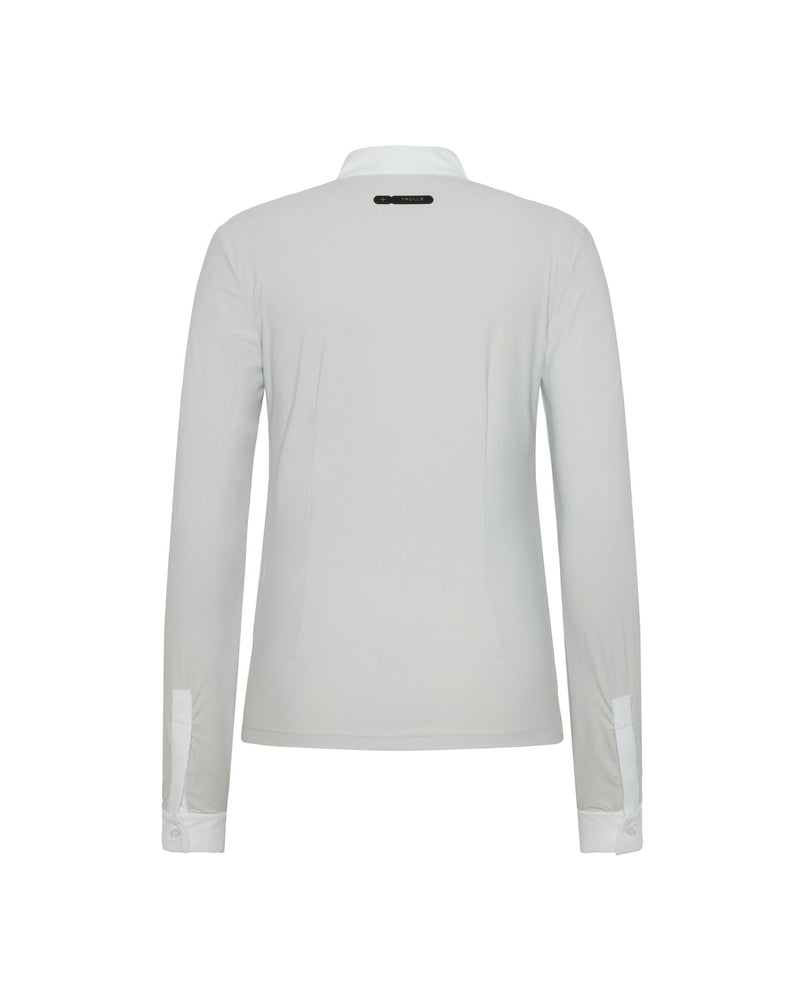 Trolle Long Sleeve Competition Shirt - Light Grey