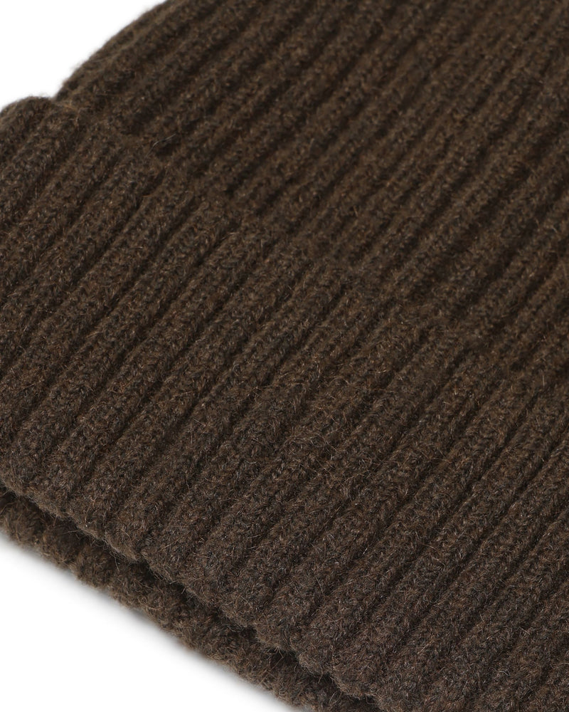 Trolle Wool Blend Beanie - Toffie Brown
