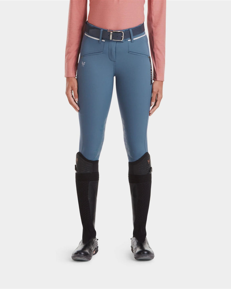 Horse Pilot X-Balance Knee Grip Breeches - Vintage Indigo
