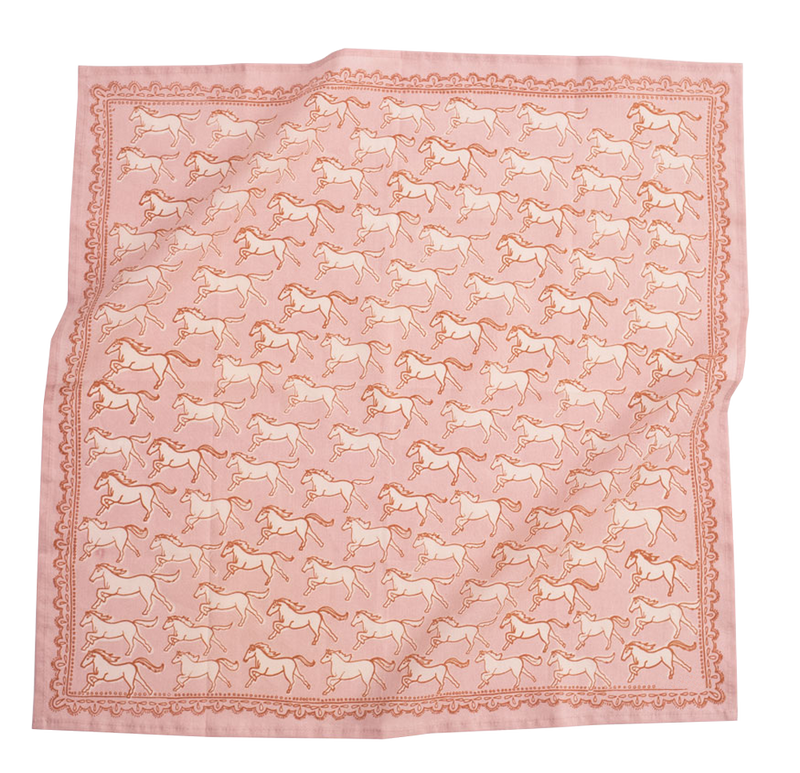 Pañuelo de caballo Handker - Niebla rosa