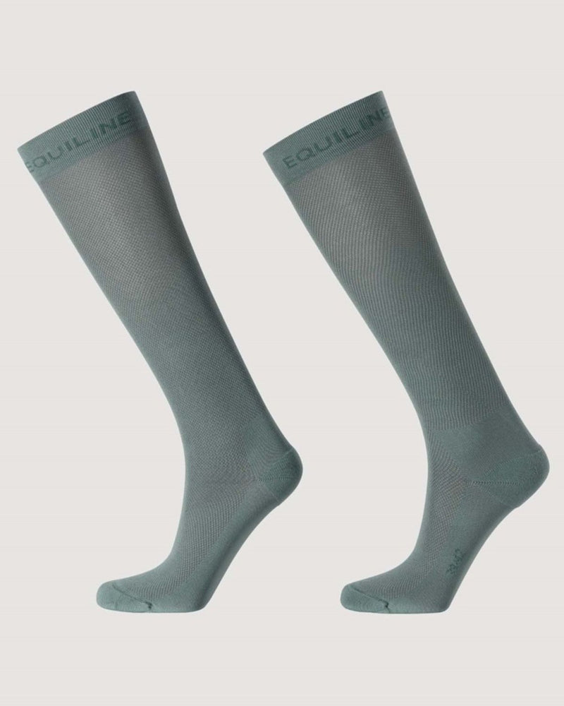 Calcetines Equiline Gelda - Verde bosque