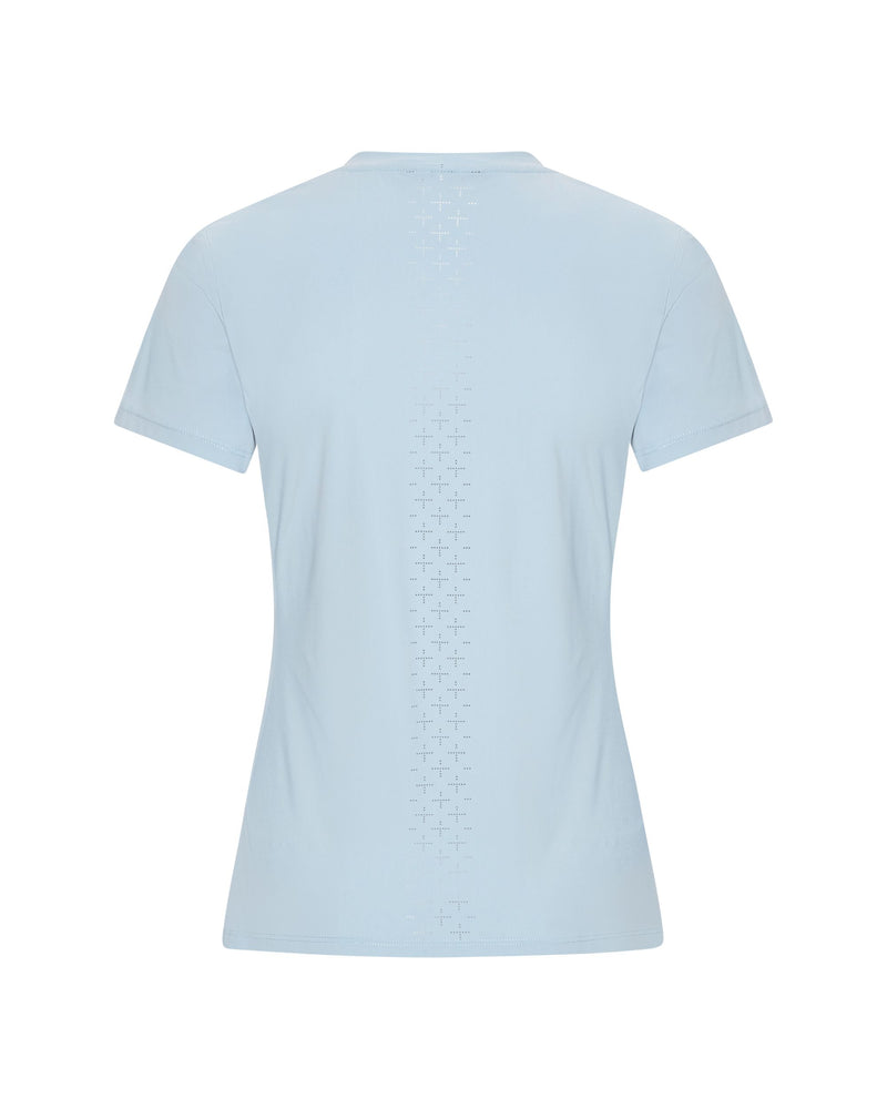 Trolle Athl Perforated T-shirt - Astro Blue