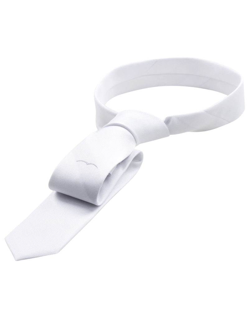 Corbata Animo Xilo  - Blanco óptico
