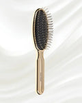 Cepillo para el cabello con pasadores metálicos Koh-I-Noor Metalli, dorado