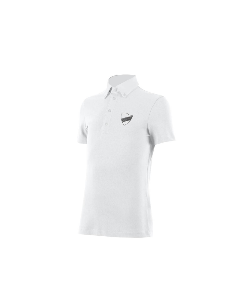 Polo de manga corta para niño Animo Amleto - Blanco