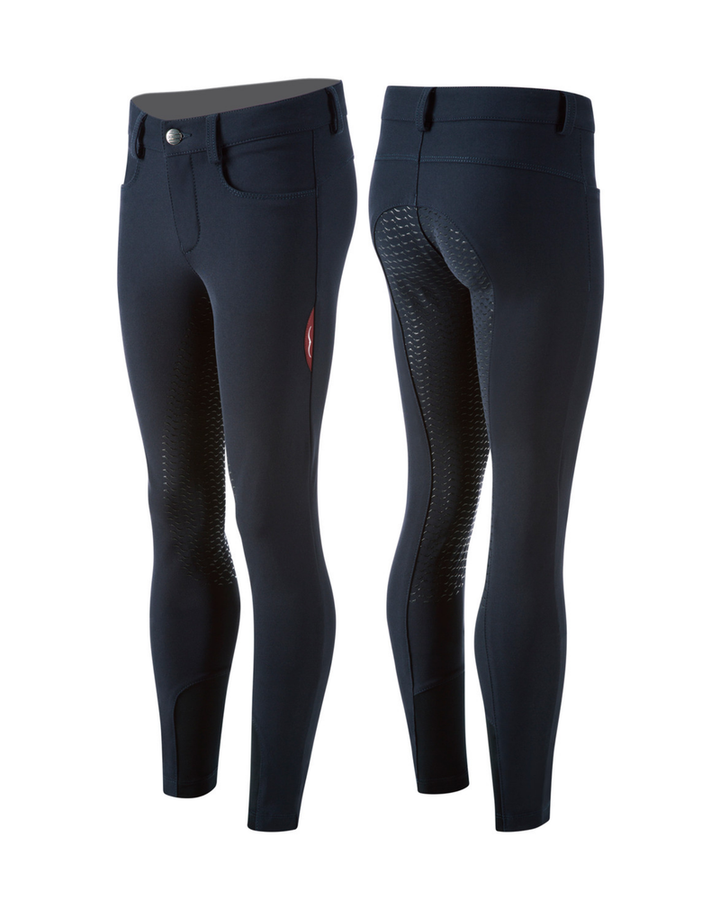 Animo Nix Youth Full Seat Breeches - Ombra